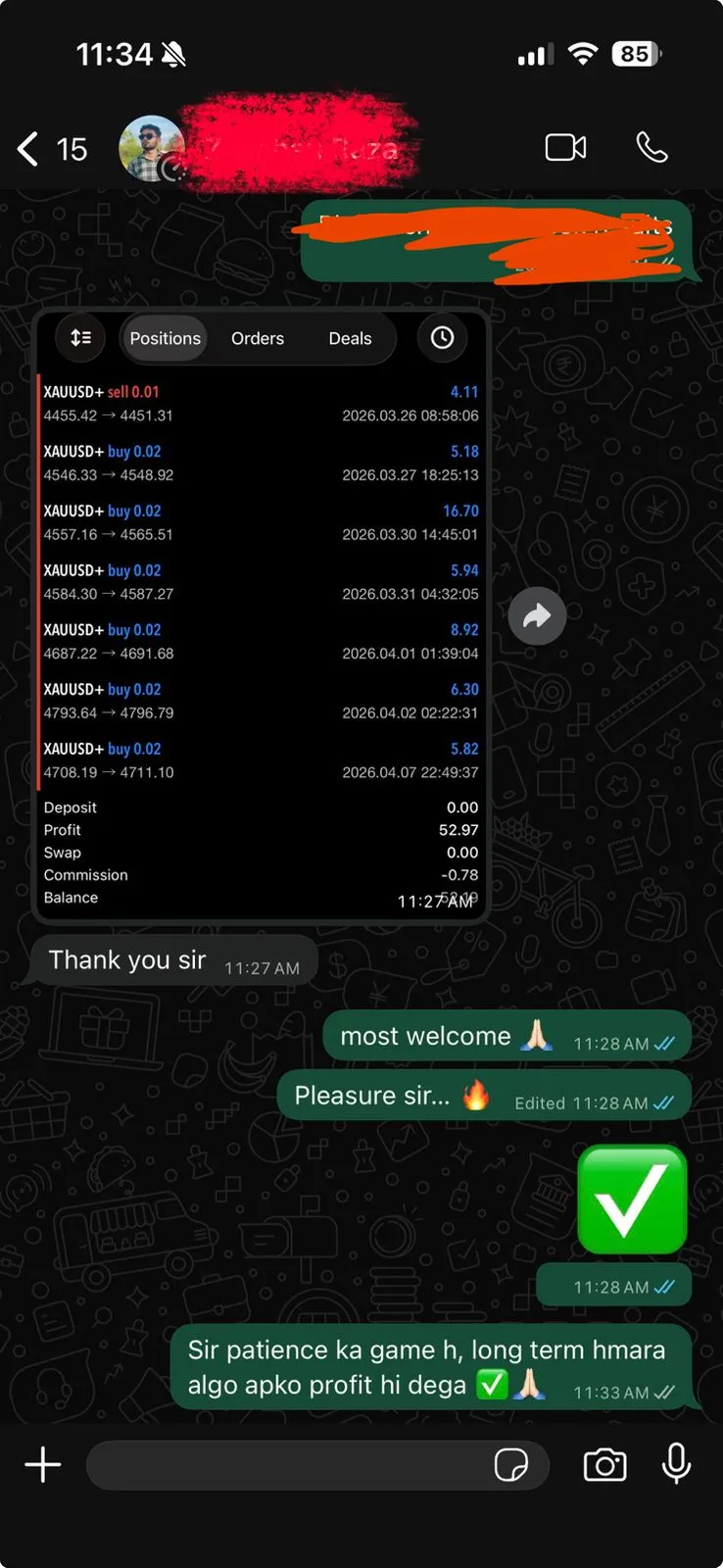 Community result